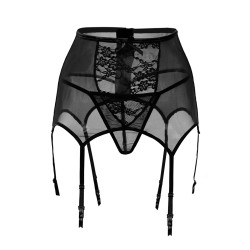 Serre taille jarretelles homme/femme, tissu léger, dentelle délicate, confort et séduction garantis