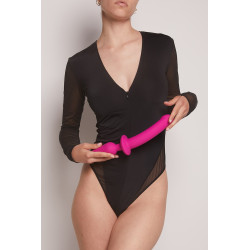 Switch Plug-In Semi Realistic XXL sextoy double usage en silicone doux et stimulation intense