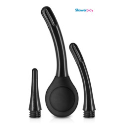 poire à lavement showerplay 350 ml avec 3 canules amovibles