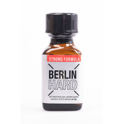 Poppers Berlin Hard 24ml flacon puissant pour plaisir extrême et sensations intenses gay club sexe