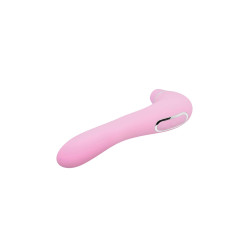 Stimulateur clitoridien Smooch rose jouet intime féminin succion douce et vibration