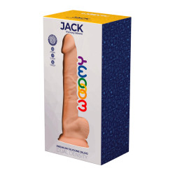 Gode Jack Wooomy étanche ventouse forte flexible sensations intenses