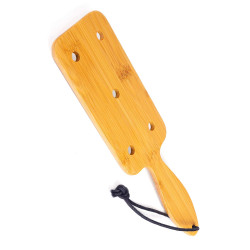 Paddle court bambou Fetish Tentation accessoire BDSM puissance fessée