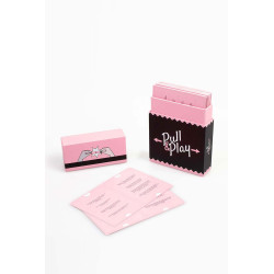 Jeu Pull and Play Secret Play, 50 défis coquins pour pimenter votre relation et renforcer la complicité.