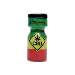 Poppers CBD Jolt 10ml, nitrite de propyle parfum chanvre pour sensations uniques et relax