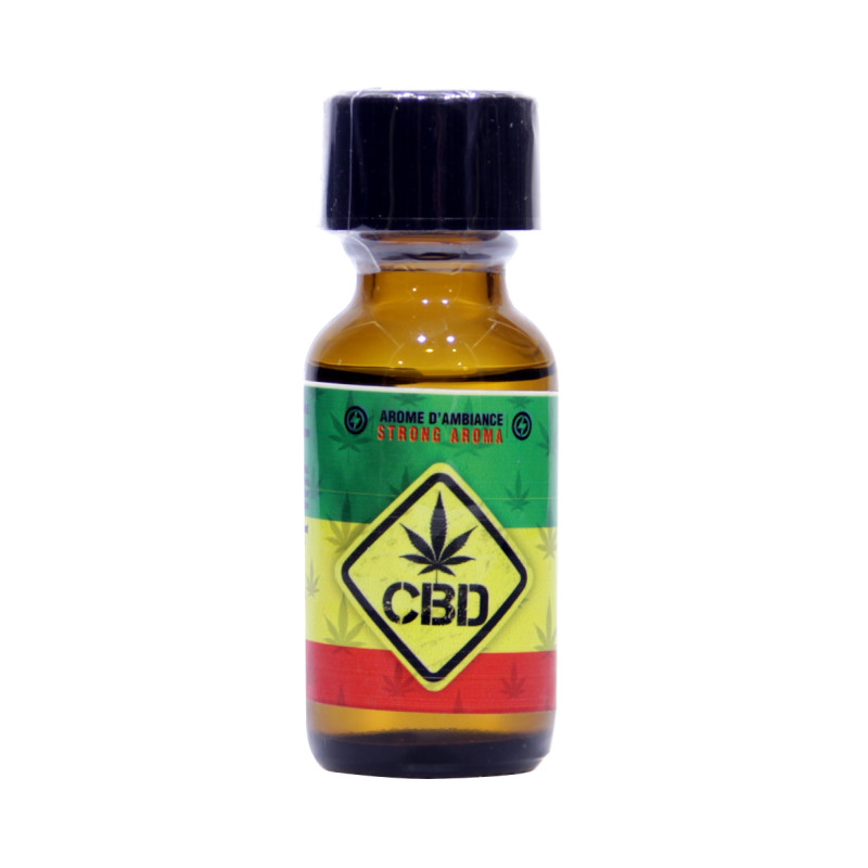 Poppers CBD 25ml bien-être et plaisir, poppers arôme naturel pour soirée érotique
