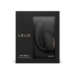Vibro Ida Wave Black Lelo, plaisir mains libres grâce à la commande à distance