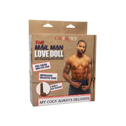 Poupée masculine The Mail Man Love Doll, visage en quadrichromie, PVC doux et souple