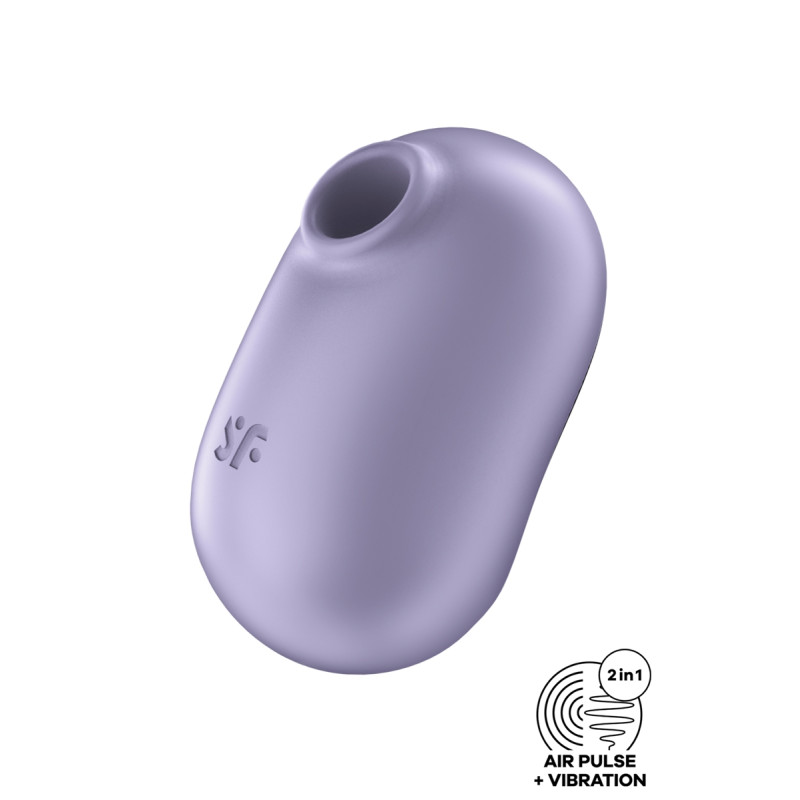 Satisfyer Pro To Go 2 lavande stimulateur clitoridien compact et puissant USB rechargeable