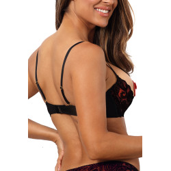 Soutien-gorge seins nus V10041 coques rembourrées soutien dos réglable