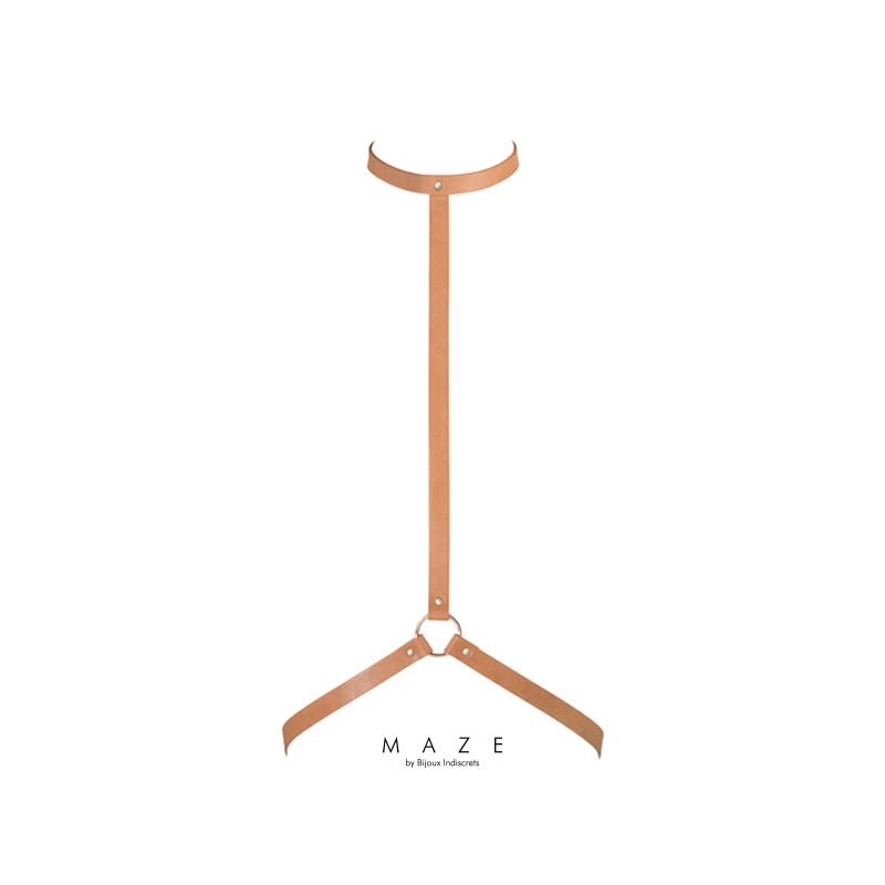 harnais i accessoire de mode et bdsn en faux cuir vegan collection maze