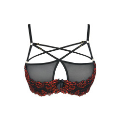 Soutien-gorge dentelle V10021 Axami, assorti au string V-10028 pour un ensemble harmonieux et séduisant