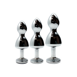 Plug bijou Lollypop transparent L Wooomy, accessoire hypoallergénique, sans phtalates, idéal pour débutants et confirmés