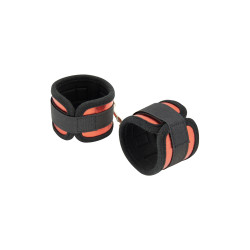 Menottes bicolores Litolu, mousquetons rapides, polyvalentes pour poignets ou chevilles