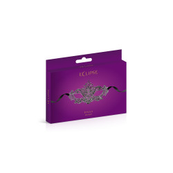 Loup argenté Etoile Maskarade masque élégant soirée sophistiqué sophistiqué