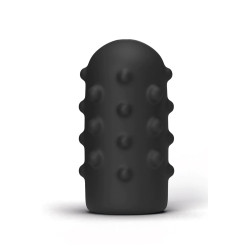 Masturbateur Bumpy All Black texture interne picots Real Skin Touch pour sensations fortes