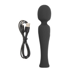 Vibromasseur Wand L'envoûteur tête flexible, silicone doux, stimulation clitoris et muscles