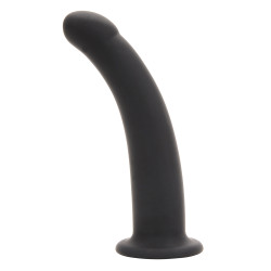 Gode ventouse Le fascinant silicone doux, 18x3,8cm, stimulation point G et prostate
