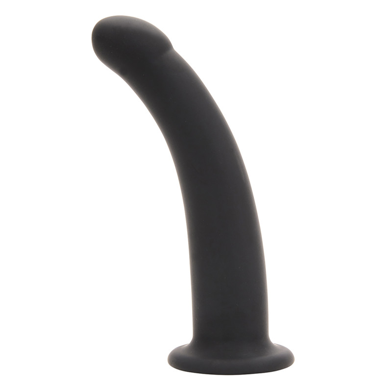 Gode ventouse Le fascinant silicone doux, 18x3,8cm, stimulation point G et prostate