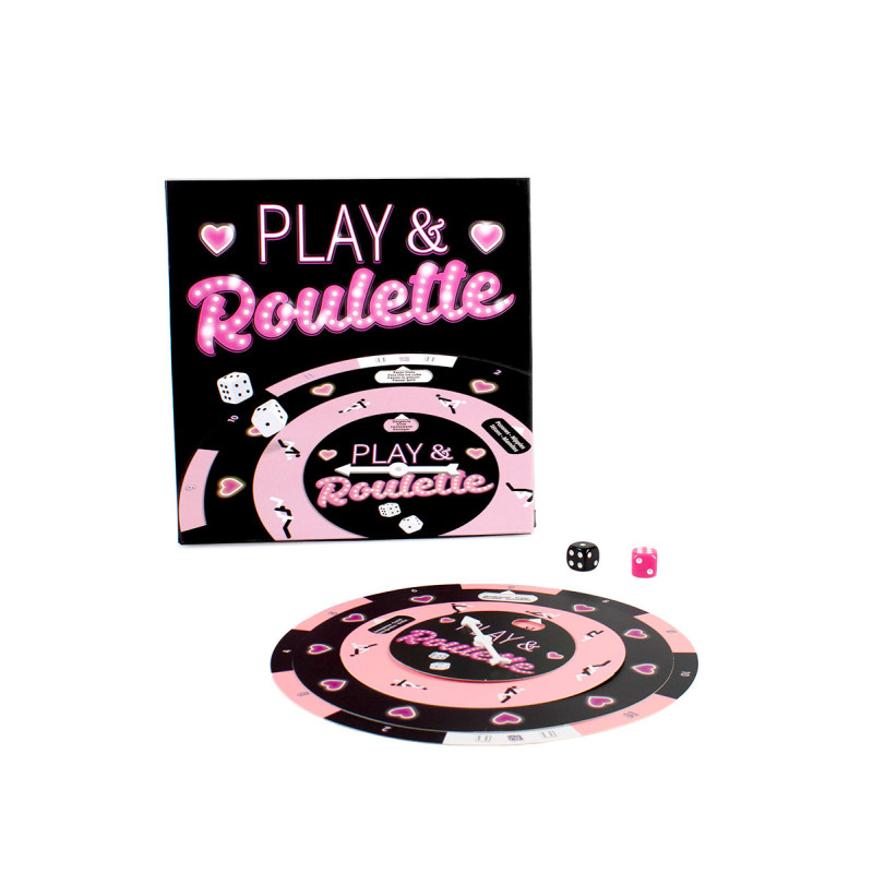 Jeu coquin Play Roulette Secret Play roulette érotique couple dés excitation préliminaires