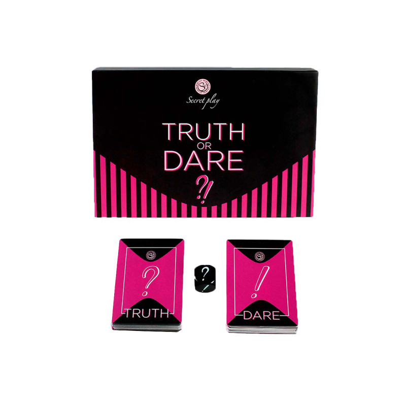 Jeu Action Vérité Secret Play 80 cartes dé érotique défis vérités coquines couple