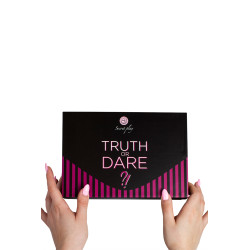 Jeu Action Vérité Secret Play jeu cartes 40 vérité 40 défi Secret Play fun sensuel