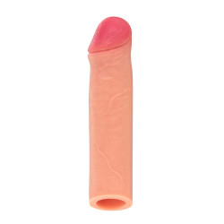 Gaine extension de penis Beast 17,5 cm gaine réaliste pour augmenter longueur et épaisseur