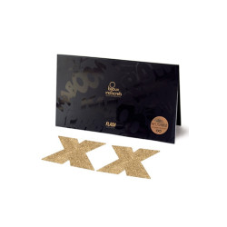 bijoux de seins flash croix or bijoux indiscrets