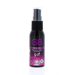 Spray menthe sexe oral 30ml S8 Deep Throat pour fellations plus profondes et confortables