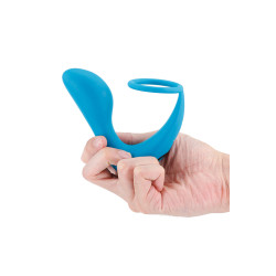 Plug prostatique avec cockring Renegade Slingshot 2 télécommande pour 30 modes de vibrations