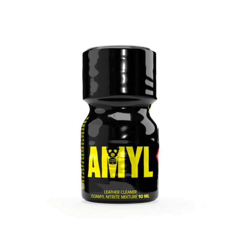 Poppers Amyl 10ml flacon puissant à base de nitrites d’amyle pour sensations prolongées