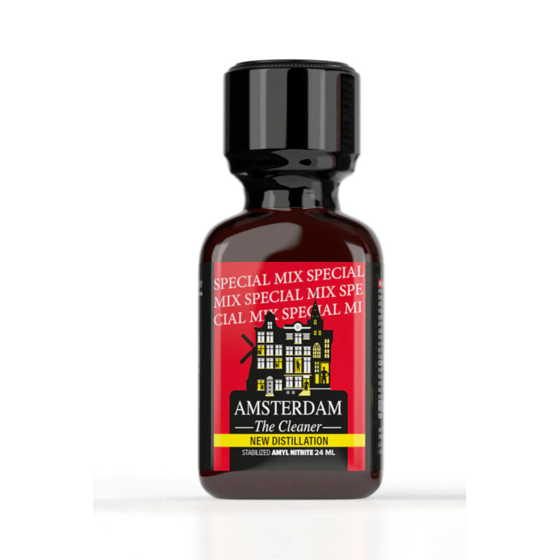 Poppers Amsterdam SPECIAL 24ml flacon à l’Amyle pour sensations puissantes et euphorie