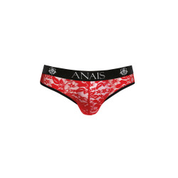 Slip sexy en dentelle rouge transparente Anaïs For Men design séduisant et confortable