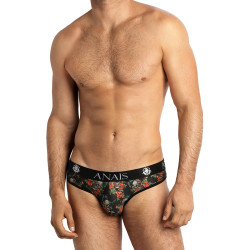 Slip sexy Anaïs For Men tissu doux motif crânes et roses pour style Rock’n’Roll