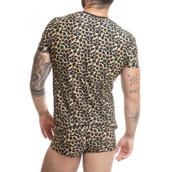 T-shirt sexy Anaïs For Men design animalier pour séduction masculine provocante