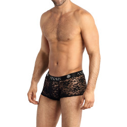 Boxer sexy Anaïs For Men dentelle noire motif fleuri pour séduction et élégance