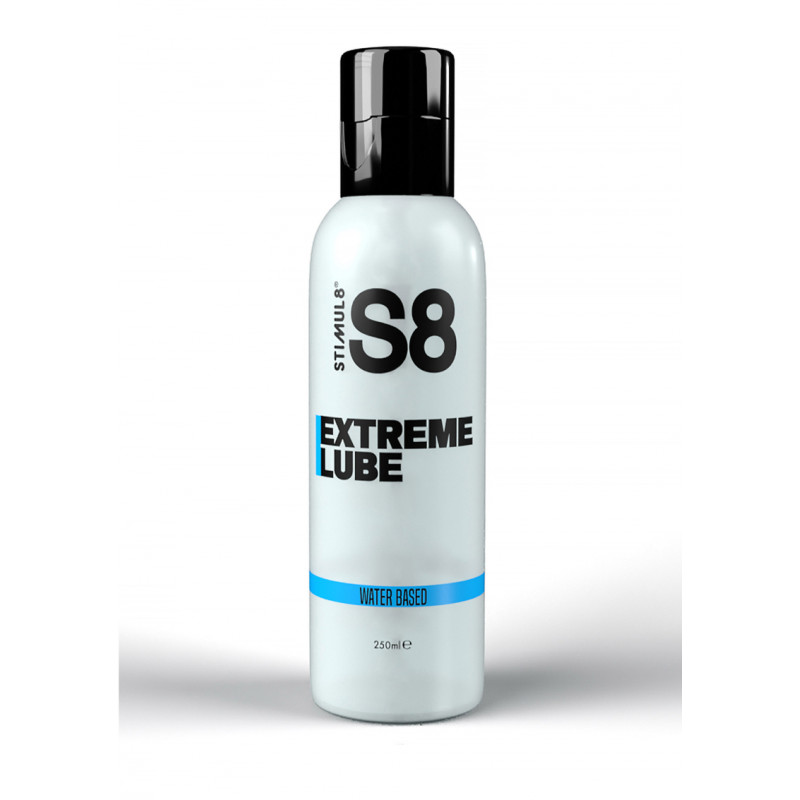 Lubrifiant eau S8 Extreme 250ml accessoire intime non gras pour sensations naturelles