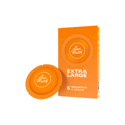 Pack 6 préservatifs extra‑large Love Match – taille généreuse pour confort optimal