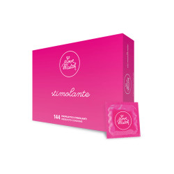 Pack 144 préservatifs texturés Love Match – sensations stimulantes pour plus de plaisir