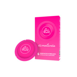 Pack 6 préservatifs texturés Love Match – sensations stimulantes pour plus de plaisir