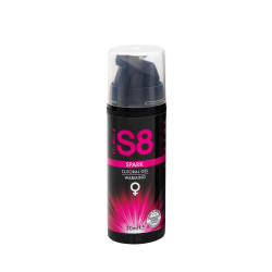 Vue du coffret Premium couple, contenant un gel pour le clitoris et un gel retardant pour le pénis, prêt à l’usage.