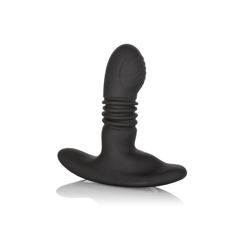 Stimulateur ergonomique conçu pour la stimulation prostatique et le plaisir anal, présenté sur fond neutre.