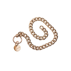 Collier fetish Taboom Statement doré rose sans nickel