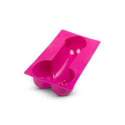 Moule silicone pénis gâteau réaliste 18x8 cm