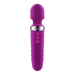 Vibro wand Be Wanded fuchsia Alive tête ronde