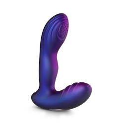 Plug anal Galaxy Hueman tapotement silicone vibrant