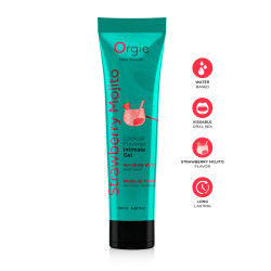 Gel Lube Tube Fraise Mojito tube 100ml profil