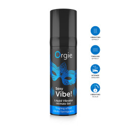 Gel Sexy Vibe Liquid Vibrator airless 15ml profil