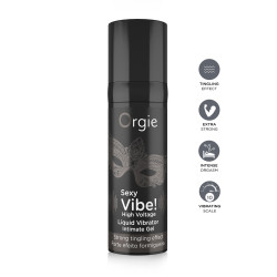 Gel Excitation Sexy Vibe High Voltage pour sensations vibrantes et climax intenses