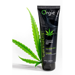 Lubrifiant Eau Lube Tube Cannabis pour confort sexuel et plaisir buccal intense